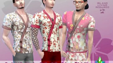 Sakura Blouse Top by SimmieV at TSR