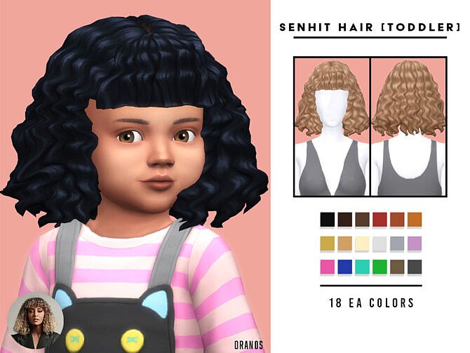 Senhit Hair (Toddler) by OranosTR at TSR