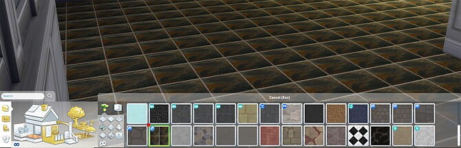 Slate Floor Flooring by Wicked Old Witch at Mod The Sims 4