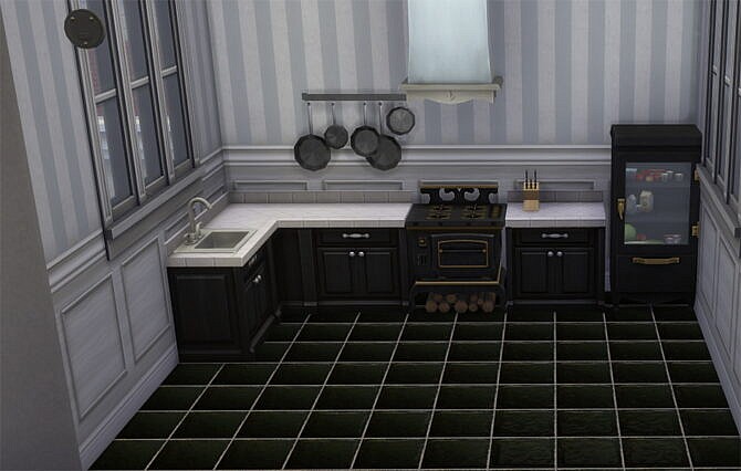 Slate Floor Flooring by Wicked Old Witch at Mod The Sims 4