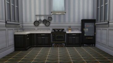 Slate Floor Flooring by Wicked Old Witch at Mod The Sims 4