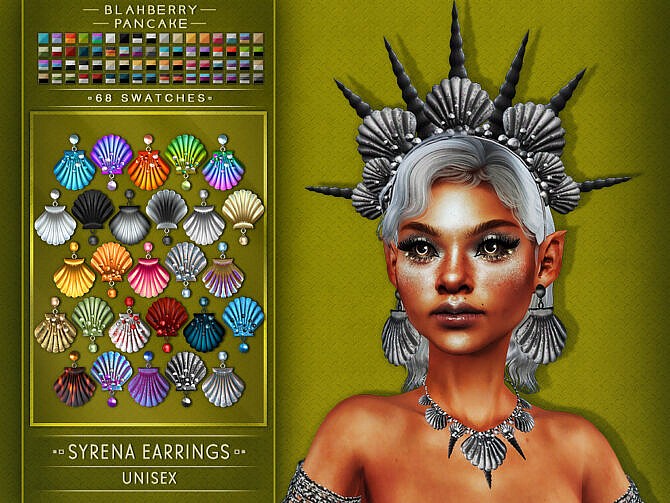 Syrena Jewelry Set at Blahberry Pancake