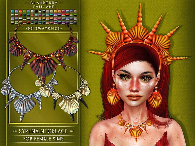 Syrena Jewelry Set at Blahberry Pancake