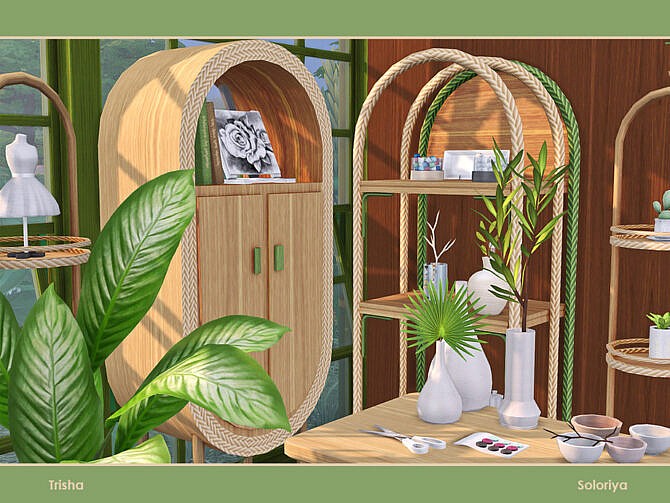 Trisha furniture set for home offices by soloriya at TSR