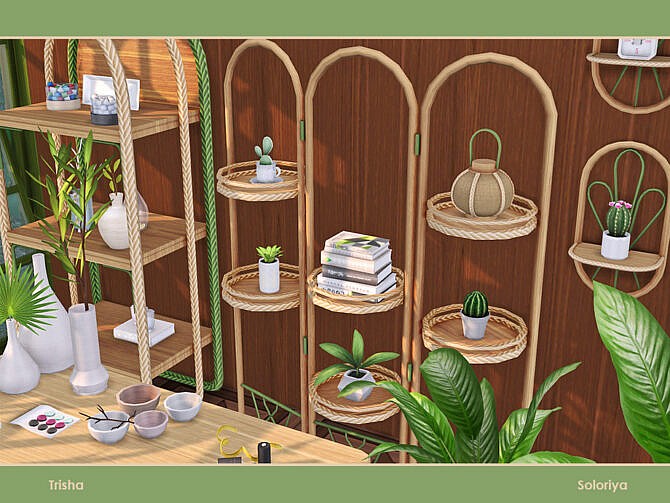 Trisha furniture set for home offices by soloriya at TSR