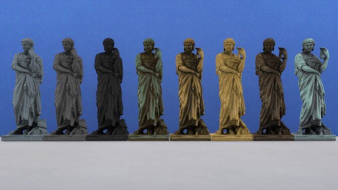 Virgil statue by TheJim07 at Mod The Sims 4
