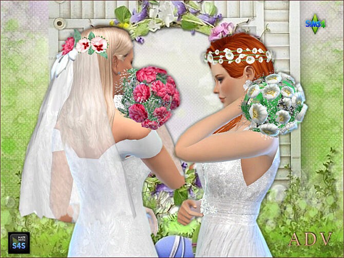 Wedding set Bride dresses and accessories by Mabra