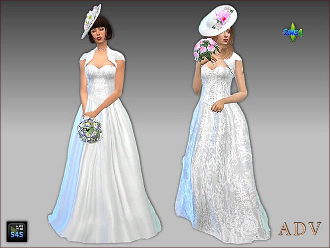 Wedding set Bride dresses and accessories by Mabra