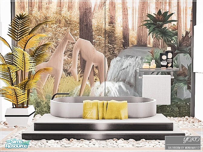 Yoko Bathroom by Moniamay72 at TSR