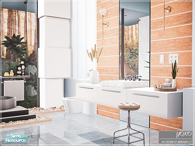Yoko Bathroom by Moniamay72 at TSR