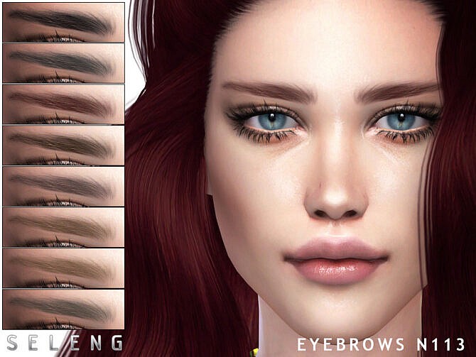 Eyebrows N113 by Seleng at TSR