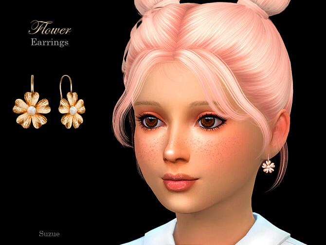 Flower Child Earrings by Suzue at TSR
