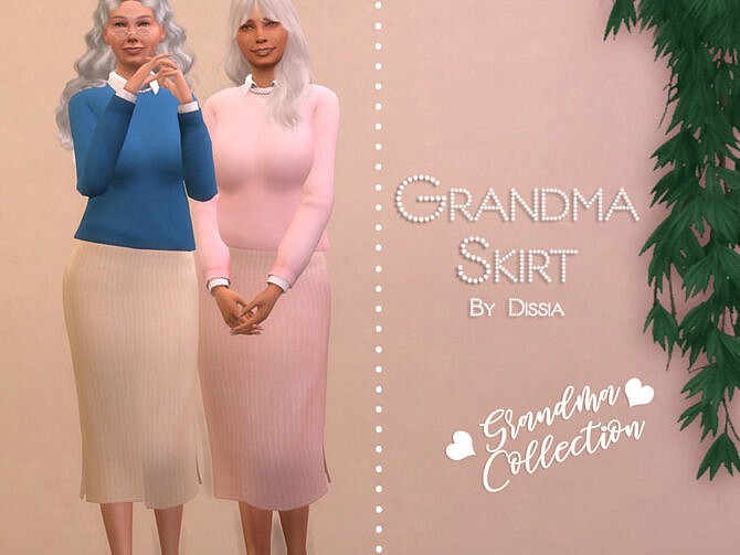 Grandma Skirt by Dissia at TSR