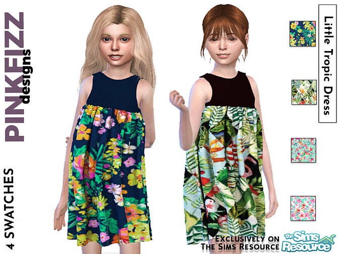 Little Tropic Dress by Pinkfizzzzz at TSR