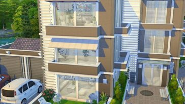 Modern 3 Flat Apartment House by Flubs79 at TSR