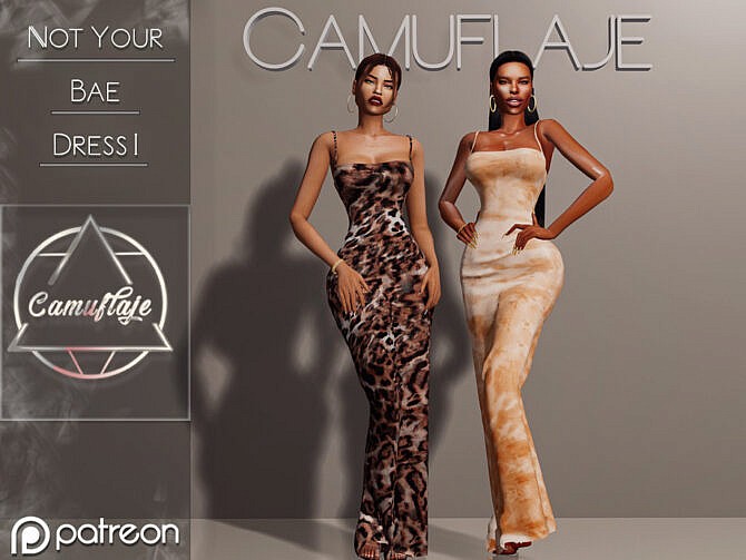 Not Your Bae Dress I by Camuflaje at TSR