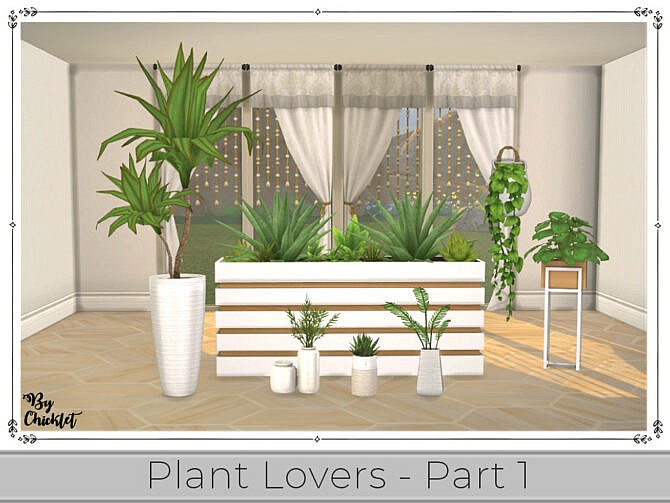 Plant Lover Set (Part 1) by Chicklet at TSR