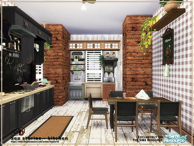 Sea stories kitchen by Danuta720 at TSR