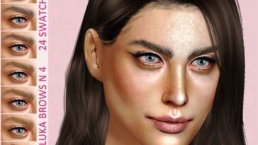 Brows N4 by Valuka at TSR