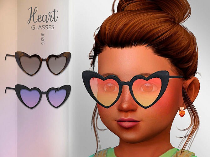 Heart Toddler Glasses by Suzue at TSR