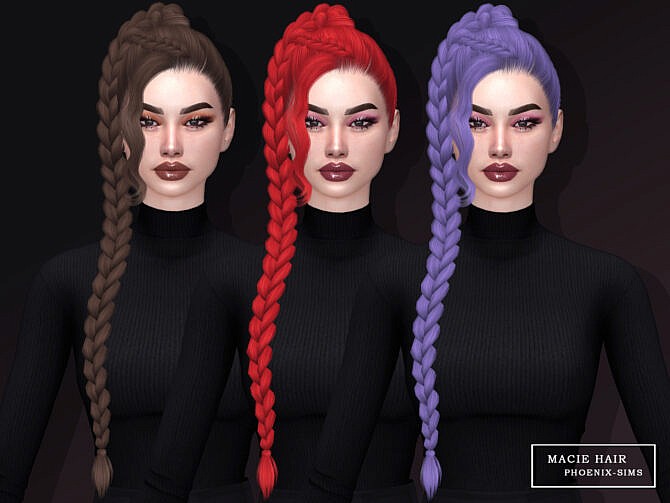 SCARLET+ MACIE + PRISCILLA + NIGHTCRAWLER 15 HAIRS at Phoenix-Sims