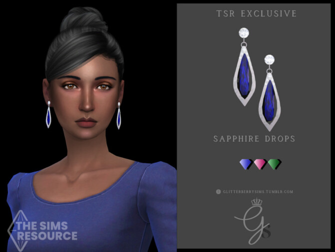 Sapphire Drops by Glitterberryfly at TSR