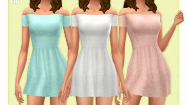 Lucia Dress by Black Lily at TSR