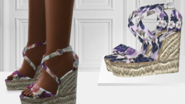 722 Espadrilles Wedges by ShakeProductions at TSR