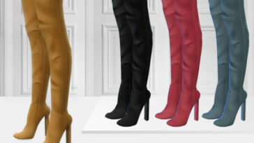 724 High Heel Boots by ShakeProductions at TSR