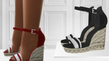 738 Espadrille Wedges by ShakeProductions at TSR