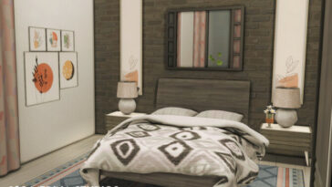 930 Medina Studios – Master Bedroom by xogerardine at TSR