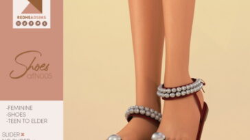 AF SHOES N005 at REDHEADSIMS