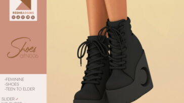 AF SHOES N006 at REDHEADSIMS