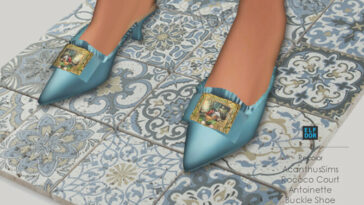 AcanthusSims Buckle Shoe RC at Elfdor Sims
