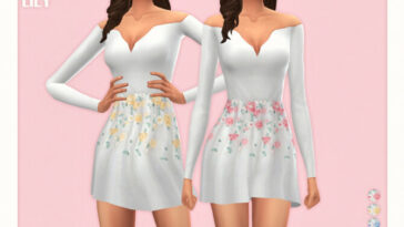 Addison Dress by Black Lily at TSR