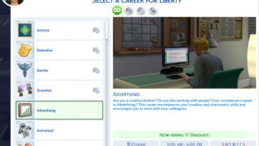Advertising Career by missyhissy at Mod The Sims 4