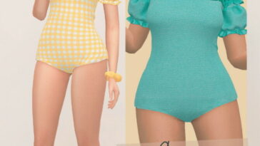 Amie Swimsuit at Daisy Pixels