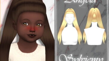 Angela Hairstyle (Toddler) by Sylviemy at TSR