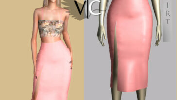 AngeliveD Collection Skirt III by Viy Sims at TSR