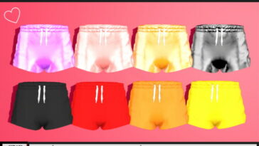 Anna Shorts at Clarity Sims