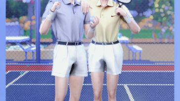BED & MUSAE TS4 M Wimbledon tennis sets at Bedisfull – iridescent
