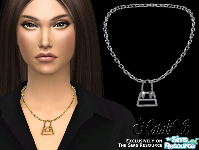 Bag pendant necklace by NataliS at TSR