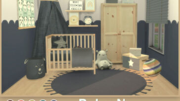 Furniture, Kidsroom: Baley Nursery – pqSims4.