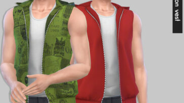 Belaloallure Colton zipper hoodie by belal1997 at TSR