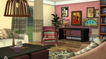 Bohemian Afternoons Livingroom by evi at TSR