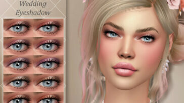 Bohemian Wedding Eyeshadow by MSQSIMS at TSR