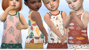 Boho Summer Top by Pelineldis at TSR