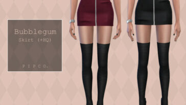 Bubblegum Skirt by Pipco at TSR
