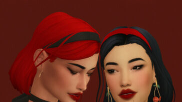 CEREJA HAIR at Candy Sims 4