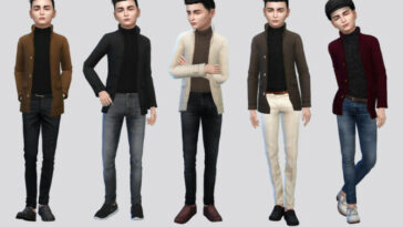 Carlos Trench Coat Boys by McLayneSims at TSR
